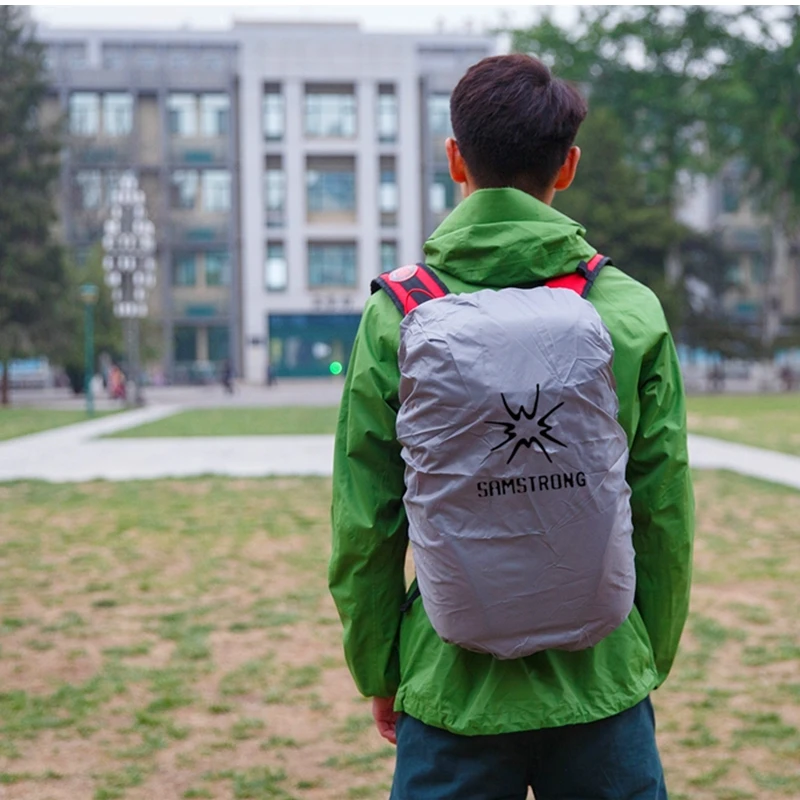 Samstrong Waterproof Rain Cover Backpack Outdoor Mud Dust Bag Climbing Hiking Travel Kits Suit For 20L-35L-50L-70L | Спорт и