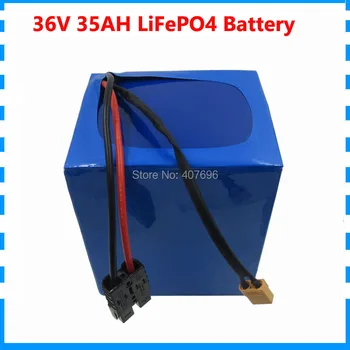 

1500W 36v lifepo4 battery 36V 35AH electric bike ebike LFP battery 36V 36AH with 50A BMS 43.8V 5A Charger