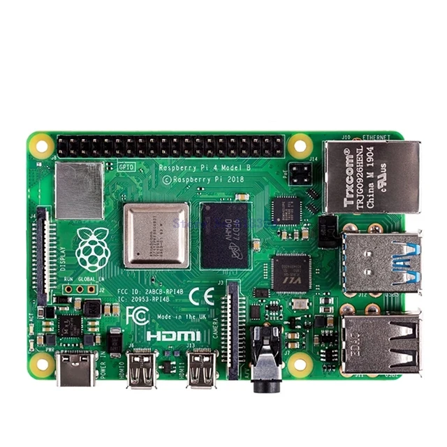 

A2-- Latest For Raspberry Pi 4 Model B with 2GB RAM BCM2711 Quad core Cortex-A72 ARM v8 1.5GHz Support 2.4/5.0 GHz In stock