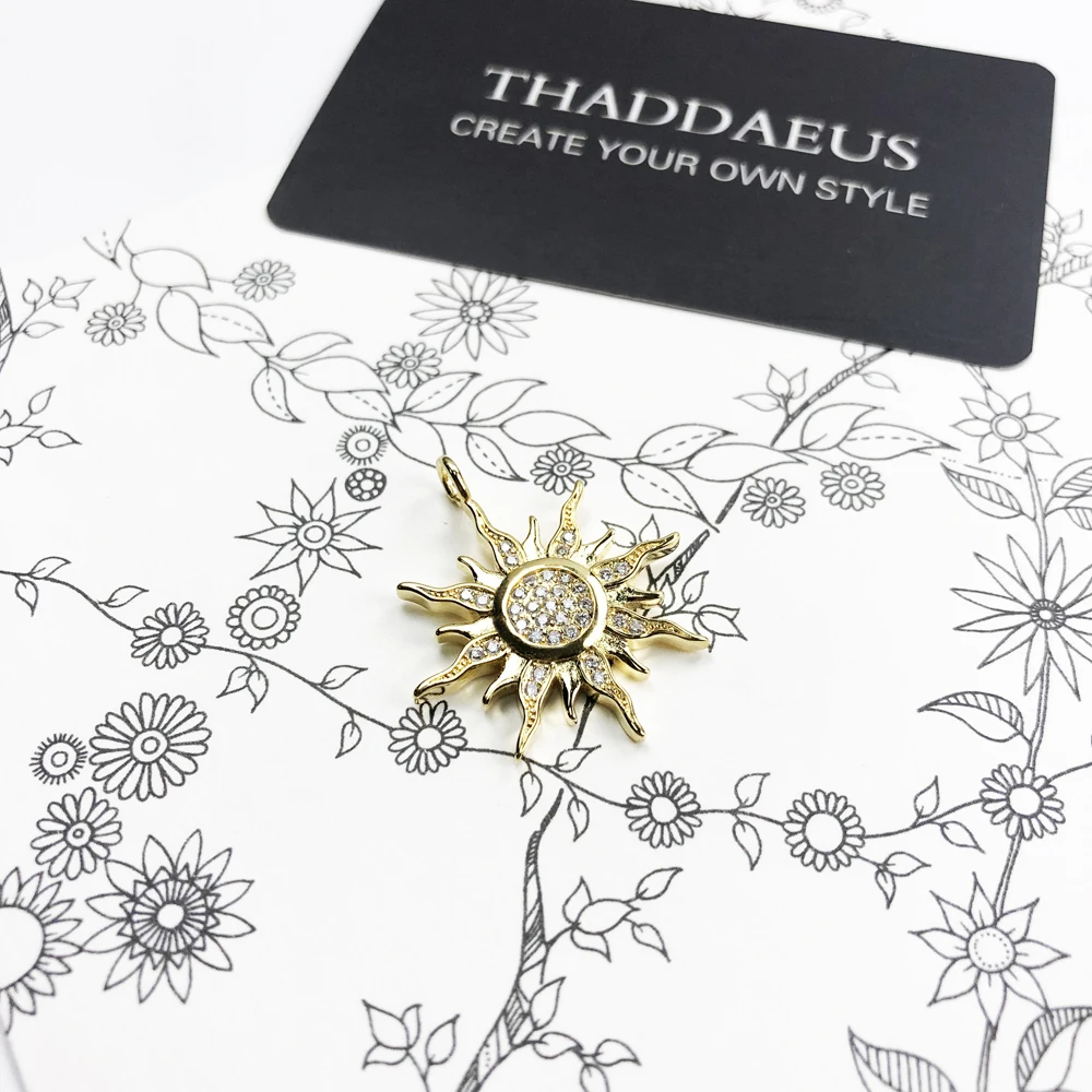 Подвеска с фианитами модные ювелирные изделия из серебра 2019 пробы в европейском