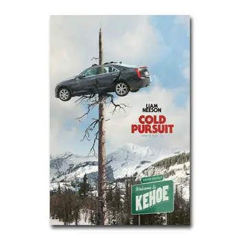 

J183 Cold Pursuit Movie Silk Art Poster Wall Sticker Decoration Gift