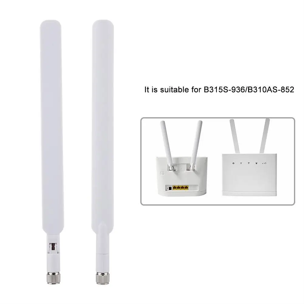 2pcs/set Foldable For Huawei B593S B880 B310 Wireless Modem 6mm SMA Male 4G CPE Router Antenna | Компьютеры и офис