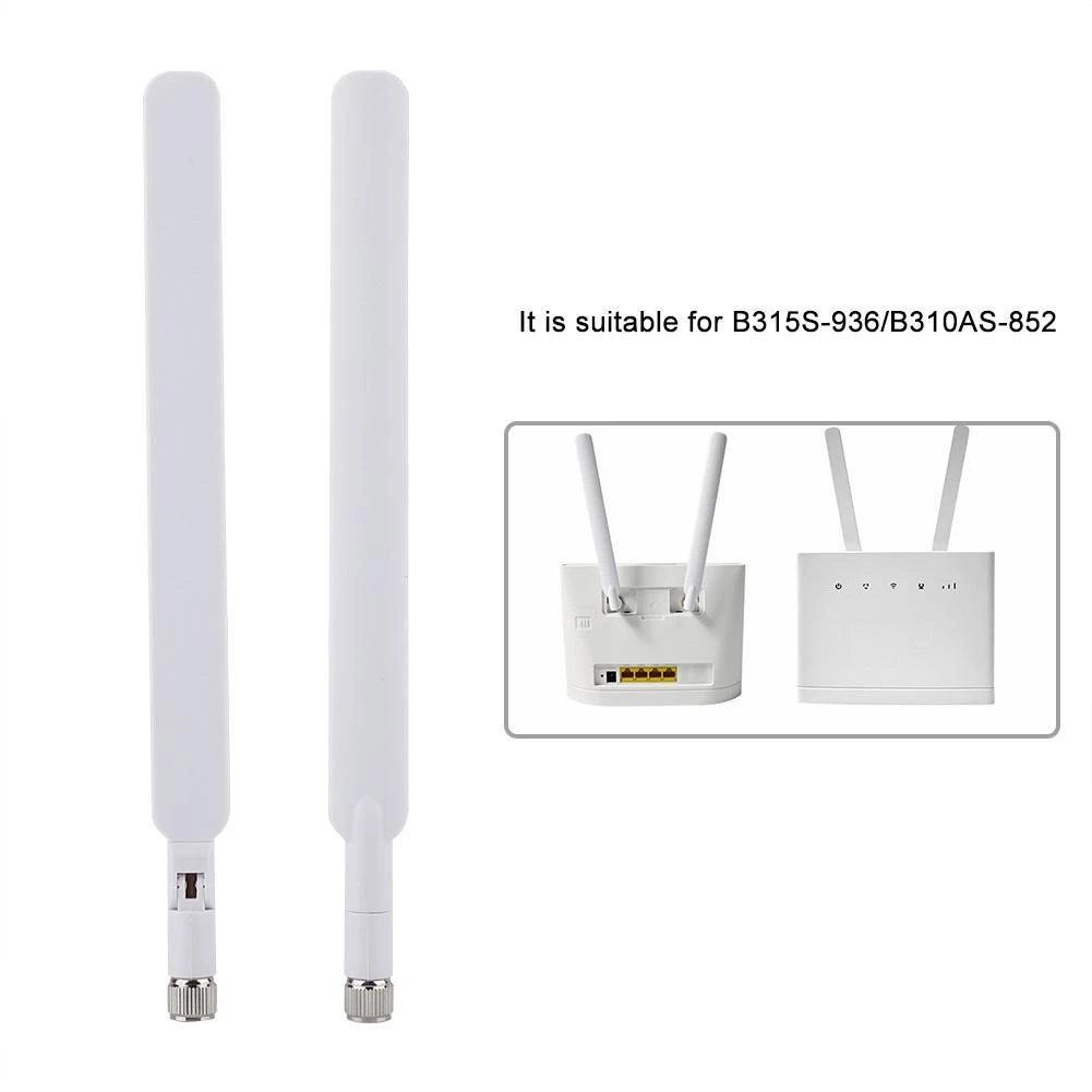 2PCS 4G LTE External Antenna SMA Male Connector For Huawei B593S/B880/B315S-936 