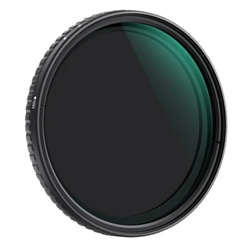 

K&F Concept 58Mm Fader Nd Filter Coated Ultra-Thin Adjustable Variable Filter Nd2-Nd32 For For Canon Nikon Sony Lens No "X" Spot