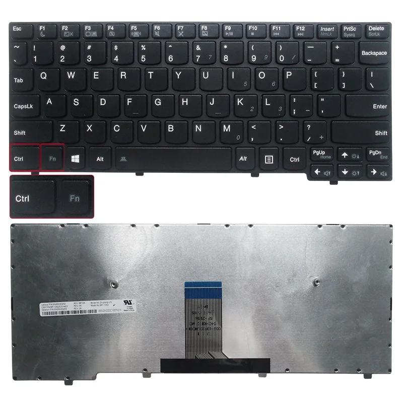 Original Novo Teclado dos Eua para o Lenovo K2080 K2030 K2070 K20 40 45 75 K20-35 K2450 K2190 Teclado Inglês - Imagem 2