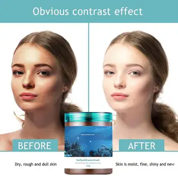 

Facial Mask Facial Cleansing Shrinkage Pore Algae Cleansing Moisturizing Oil-Control Face Mask Facial Skin Care