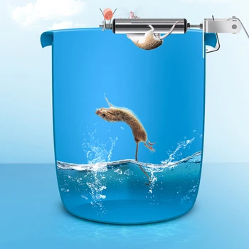 

Hot-Selling Seesaw Mousetrap Infinite Loop Using Rodent Killer Household Wooden Mousetrap Bucket Continuous Tool
