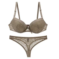 Ensemble de soutien-gorge Push Up en dentelle pour femmes, sous-vêtements Sexy, grande taille, 34/75, 36/80, 38/85, 40/90, 42/95, nouvelle collection 6