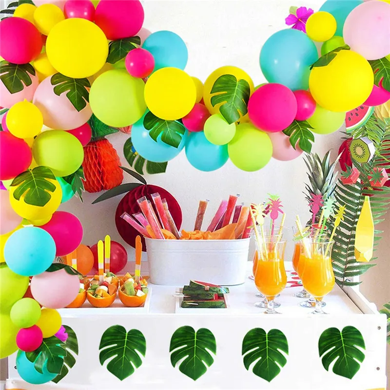 92 шт. голубой розовый красный фруктовый зеленый детские розовые воздушные шары