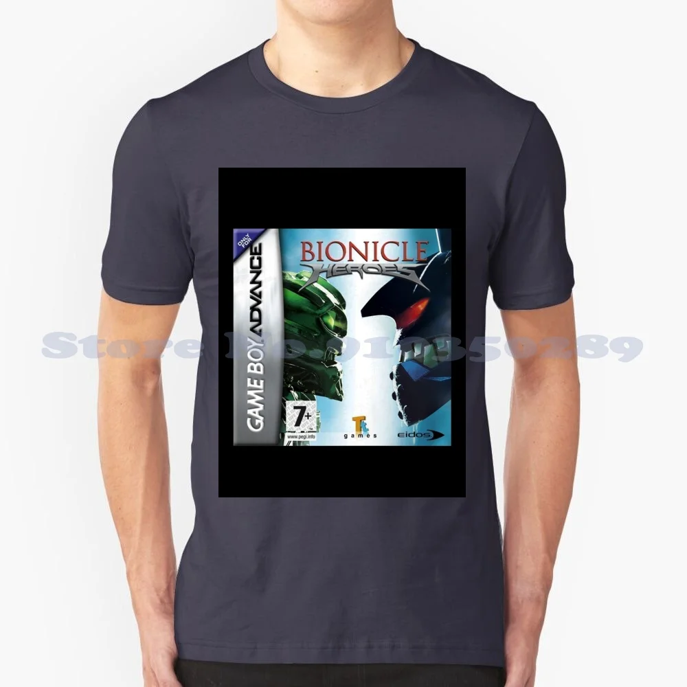 Bionicle Heroes-Fashion Vintage Tshirt Magliette Bionicle Heroes Bionicle Heroes Gameboy Gameboy Advance Game Boy Game Boy