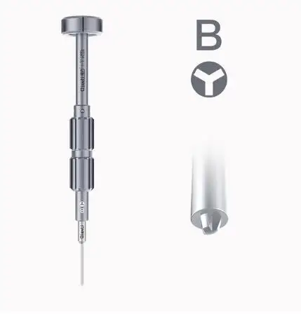 B Type Triangle Qianli iThor отвертка высокоточная, алюминиевая противоскользящая Отвертка Phillips Y Five Star Inner Cross шестиугольная Upgrad i-Thor - Цвет: B Type Triangle