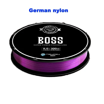 

German nylon fluorocarbon coating Fishing Line Super Strong Monofilament Quality Saltwater Carp Fishing line