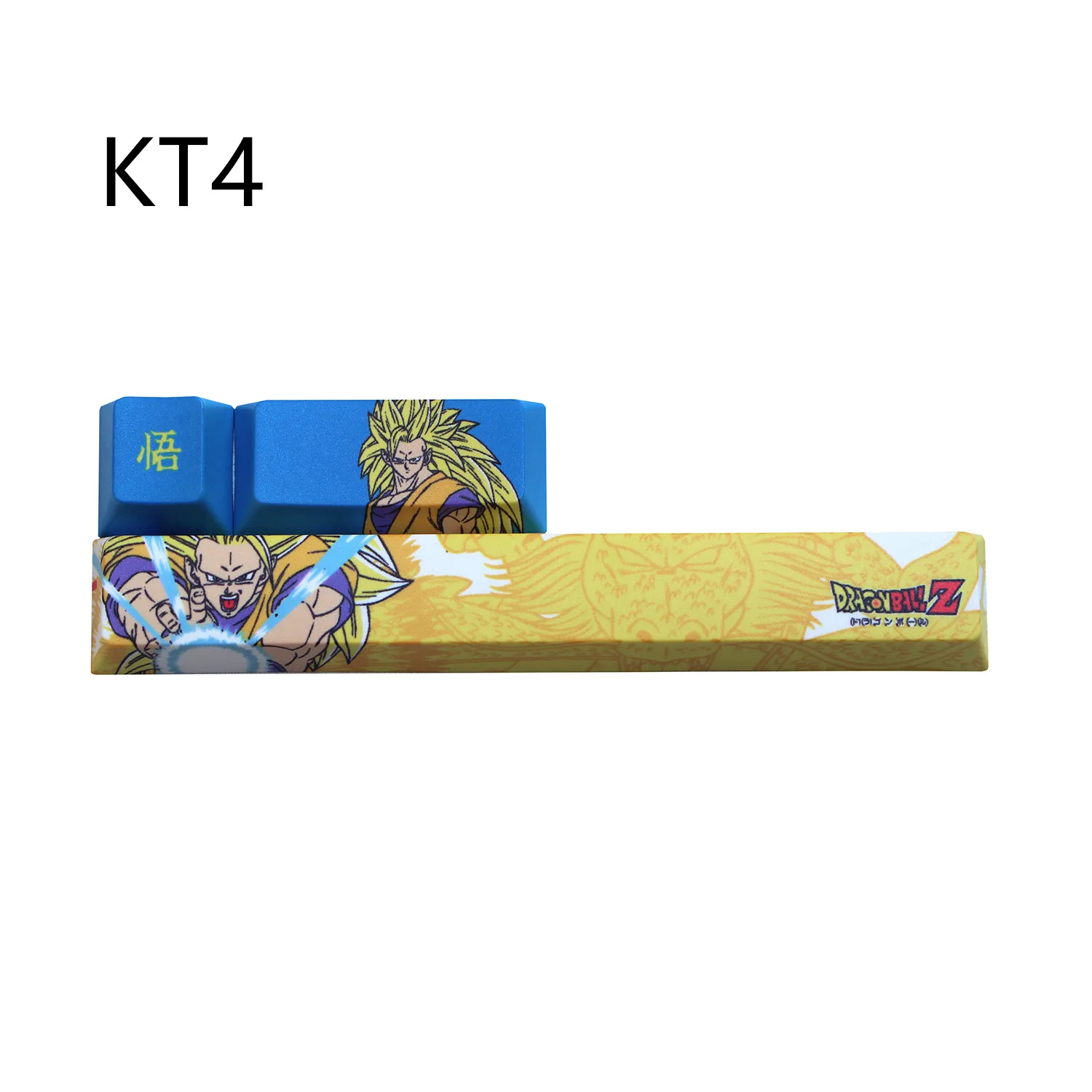 KT4 3D Сублимация красителя 3 клавиши PBT keycap MX Переключатель механическая клавиатура keycap Вишневый профиль - Цвет: KT4