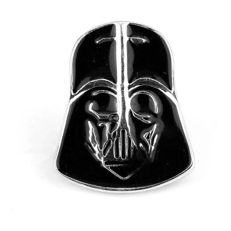 11 Style Star Wars Keychain StormTrooper Helmet Storm Trooper Pendant Key Chain Darth Vader Mask Superhero Keyring Key chain - Цвет: black