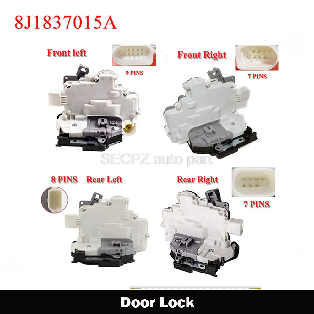  Boskavalo Door Lock actuators for Audi A1 A4 A5 A6 A8