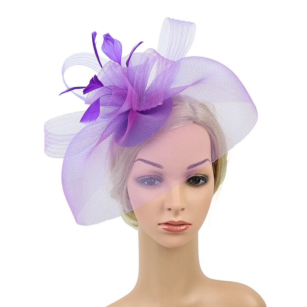 Women Fascinator Hats Headband and a Forked Clip Tea Party Headwear