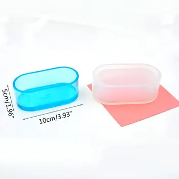 

4 Pcs/set UV Resin DIY Handmade Flowerpot Silicone Mold Storage Box Hexagon Molds 23GE