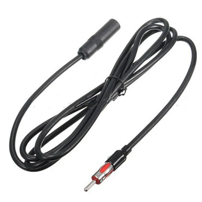 

71inch Universal Car AM FM Adapter Cable Male to Female Radio AM/FM Antenna Adapter Extension Cable Accessories