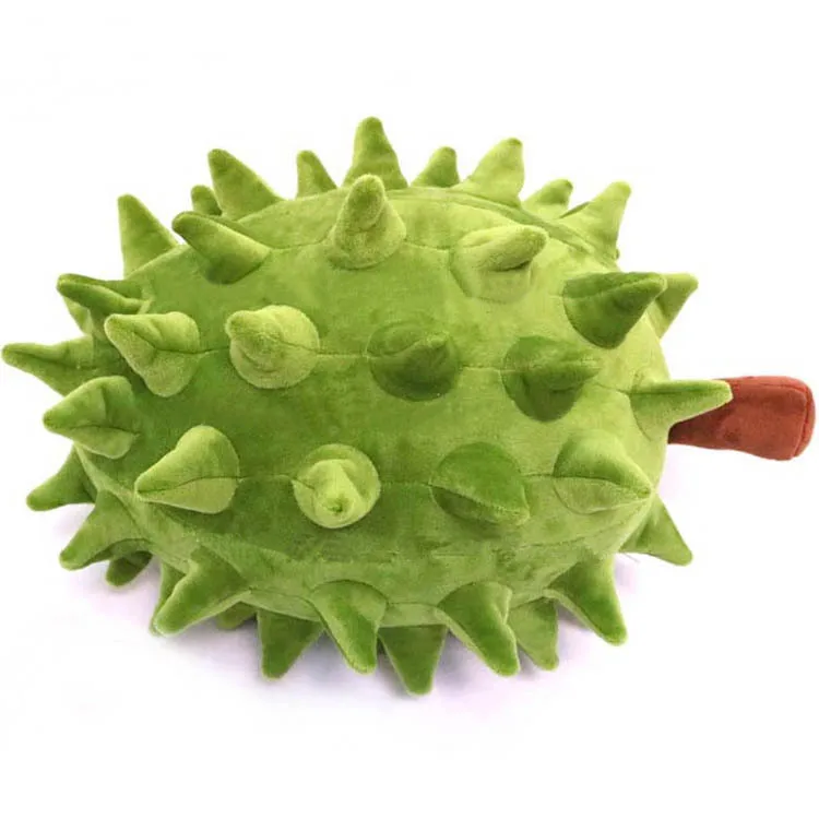 

Cartoon plush durian doll toys children hold pillows simulation fruit pillowto sending girlfriends the coolest Christmas gift