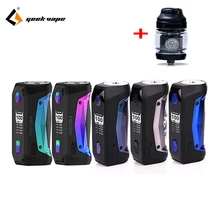 Geekvape Aegis solo Box Mod 100 Вт Vape мод от 18650 батарея Водонепроницаемая электронная сигарета с Zeus X RTA емкость 4,5 мл Vape tank