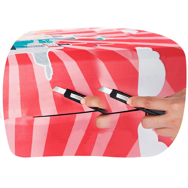World Map Design Luggage Protective Cover Travel Suitcase Cover Elastic Dust Cases For 18 to 32 Inches Travel Accessories 3