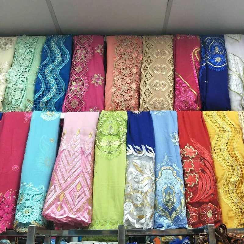 5 шт. цена заказ, африканские женские шарфы смешанный дизайн хлопок шарф на продажу - Цвет: 5 SCARFS MIX DESIGN
