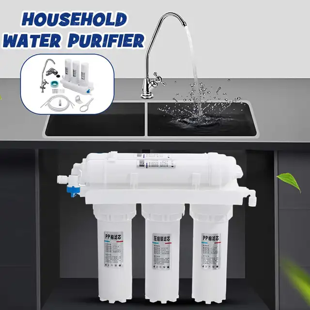 3+2 5  drinking water filter ultrafiltration system home kitchen purifier water filters faucet tap household filtration kit