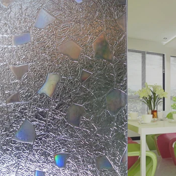 

Glass Cover Sun Shade Easy Apply 3D Heat Insulation Window Sticker No Glue Decorative Removable Modern Film Static Abrasive