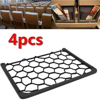 

4PCS Large Elastic Net Storage Magazine Holder Rack Car/Caravan/Motorhome/Boat