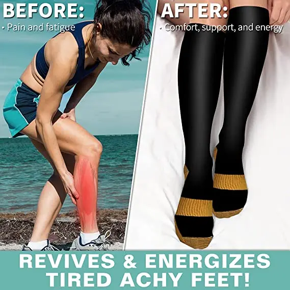 Size S-XXL Compression Socks Men Women Blood Circulation Crossfit Workout Training Sport Recovery Compression Stockings