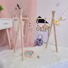 Baby Wooden Play Gym Baby Foldable Activity Gym Frame Detachable Living Infants Bedroom Decor Early Educational Toys Photography ► Photo 3/6