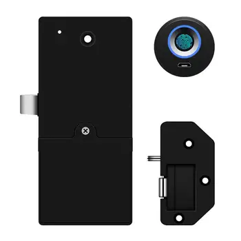 

Smart Keyless Fingerprint Cabinet Lock Biometric Electric Lock Fingerprint Drawer Lock for Office Drawer File Cabinet