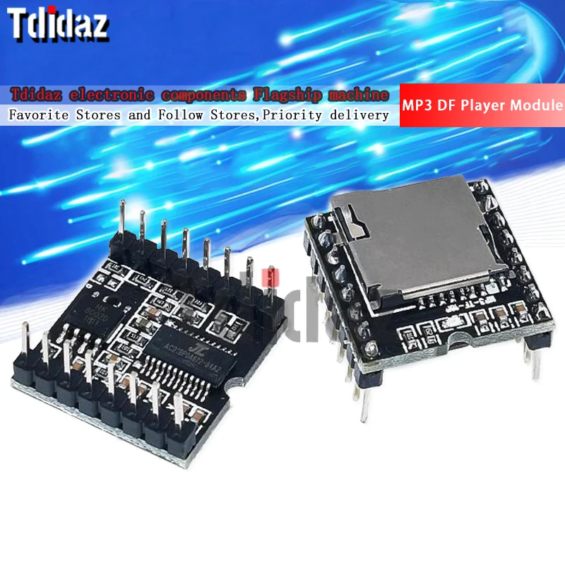 Mini MP3 DF Player Module Board MP3 Audio Voice Decode Board For ...