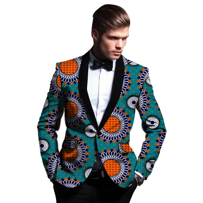 african print mens blazer