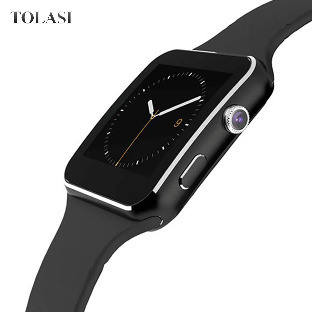 

New Arrival X6 Smart Watch with Camera Touch Screen Support SIM TF Card Bluetooth Smartwatch for iPhone Xiaomi Android Phone
