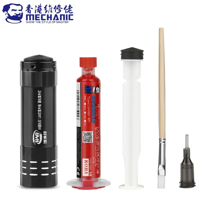 MECHANIC UV Photosensitive Solder Mask Ink BGA PCB Circuit Board Paint Soldering Paste Oil Insulating Prevent Corrosive Arcing - Image 12