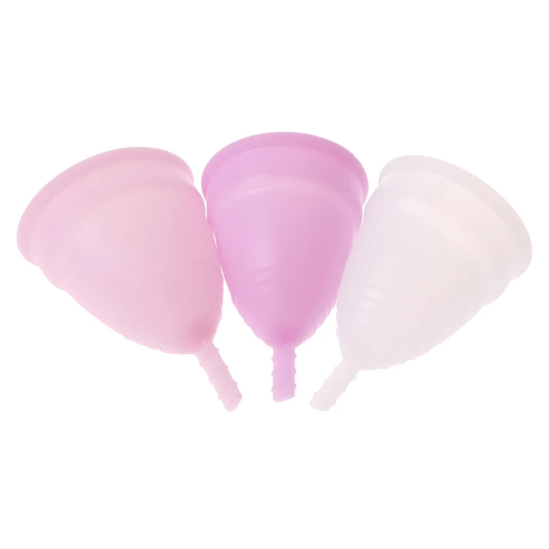 1PC Menstrual Cup For Women Hygiene Medical 100% Silicone Cup Menstrual Reusable Lady Cup Menstrual Than Pads Hot Sale