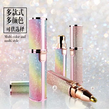 

Amazon Hot Selling Lipstick Lady Shaver Dry Battery Eyebrow Shaver 2-in-1 Hair Remover Multi-functional Electric Eyebrow Trimmer