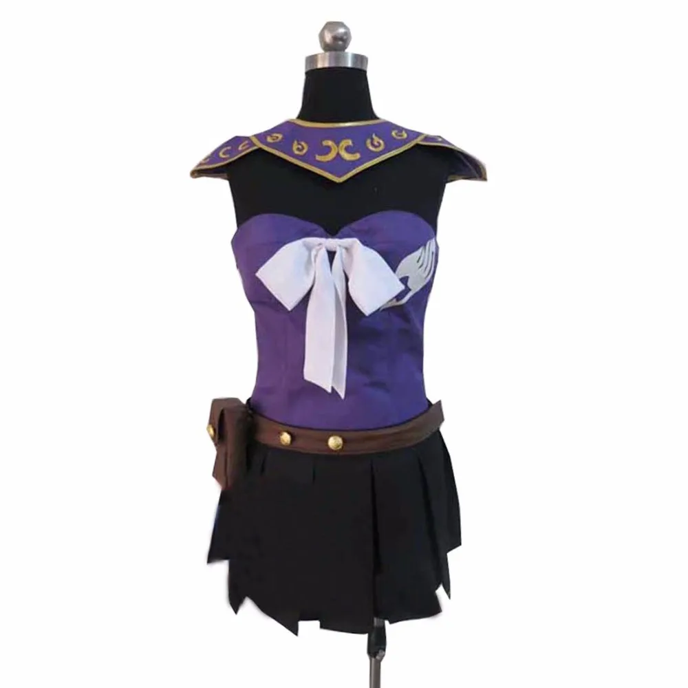 2017_anime_costumes_Fairy_tail_Natsu_Lucy_Heartfilia_cosplay_costume_purple_version
