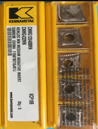 10 шт. KENNAMETAL твердосплавная вставка CNMG120408MN KCP10B