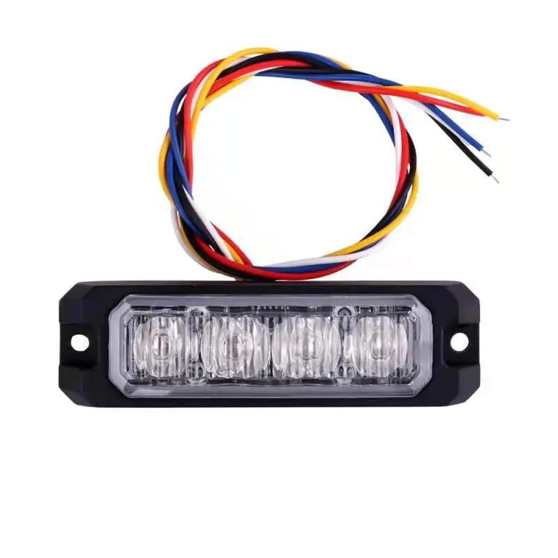 Low Profile Grille and Surface Mount LED Light Head - 18W