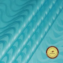 Базен Riche аналогичный Getzner дизайн морская парча Австрия хлопок жаккардовая ткань Африка Топ Feitex 160 см Ширина