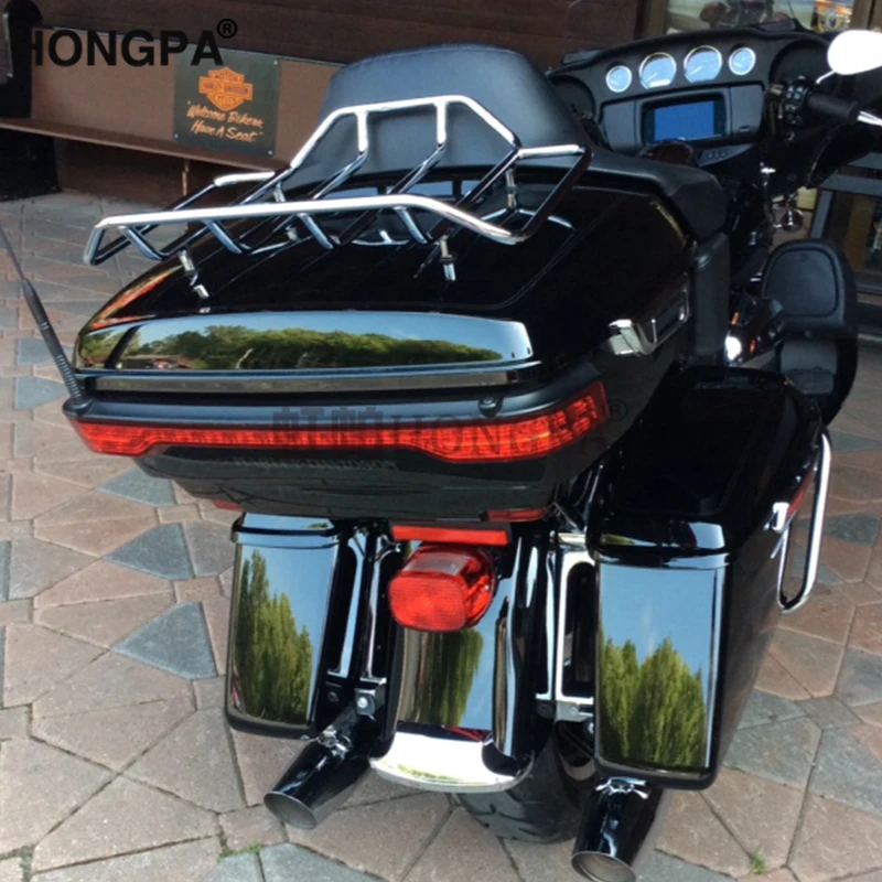 LED Motorcycle Tour pak LED Brake Tail Light Wrap For Harley Electra Glide Ultra Classic Ultra Limited Road Glide Ultra 14-19