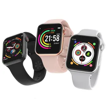 

F10 Men Women Smartwatch 1.54inch IPS Screen Motor Vibration Heartrate Monitor Multi-Language IP67 Waterproof