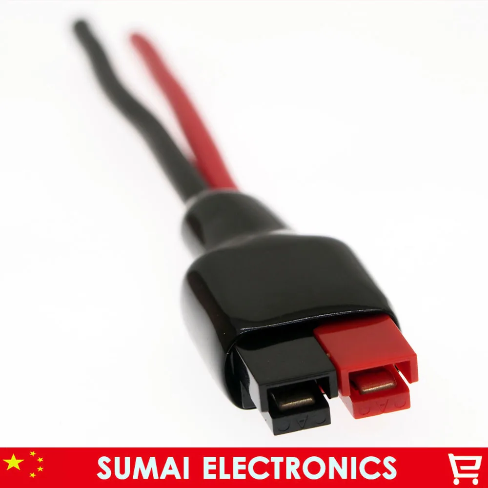 Новый разъем питания 30A 600 В с разъемом батареи кабелем 10 см 13 AWG для