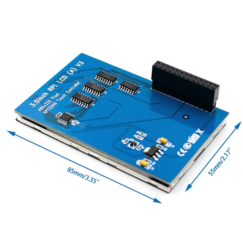 H7JA 3 5 дюймовый Raspberry Pi SPI 16 Bit 5V RPI LCD (A) V3 сенсорный экран 240X320 TFT ЖК-дисплей интерфейс