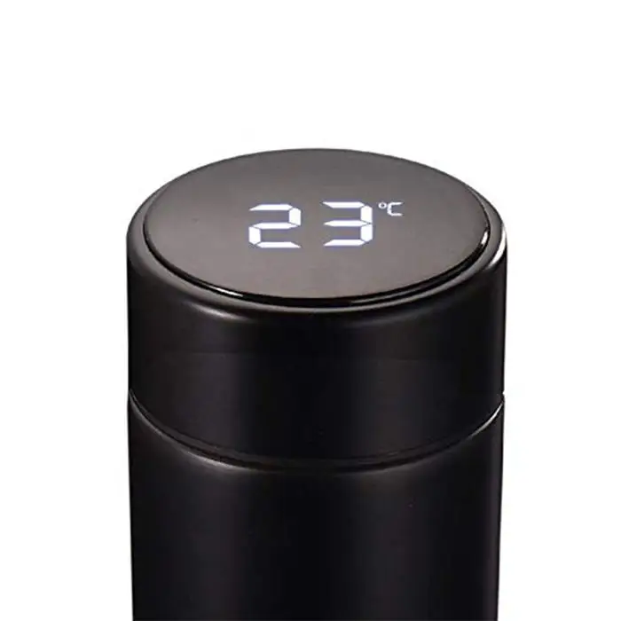 500ml Stainless Steel Thermal Vacuum Mug Temperature Display Touch Coffee Cup