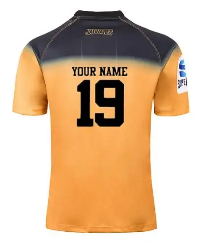 Print name number Супер регби Jaguares Регби Джерси Размер: S-3XL - Цвет: Print name number