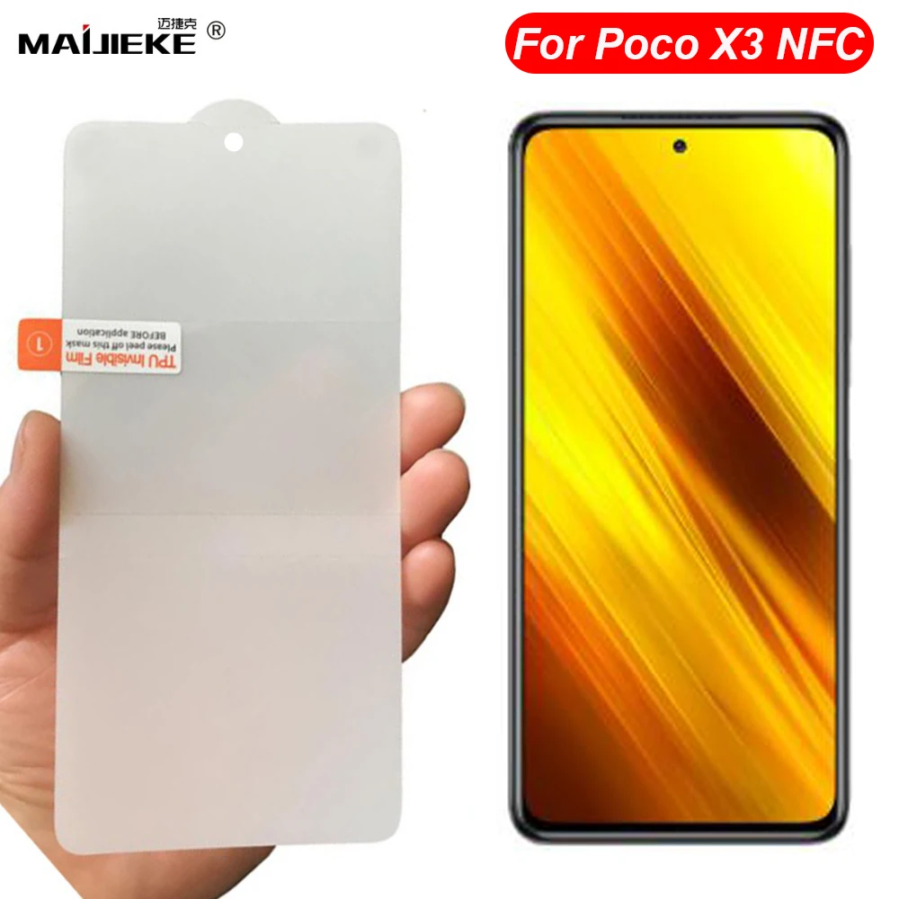 Гидрогелевая пленка 15D poco M3 X3 NFC для Xiaomi pocophone f2 pro полное покрытие защита экрана phone
