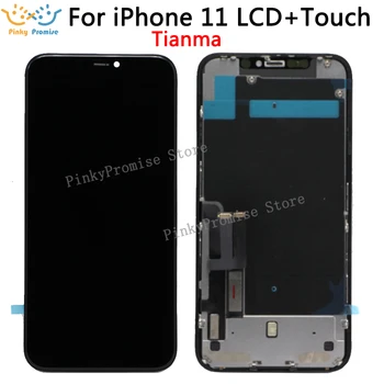 

tianma quality For Apple iPhone 11 LCD Display Touch Digitizer Assembly Replacement For iPhone 11 A2221 A2111 A2223 LCD Display